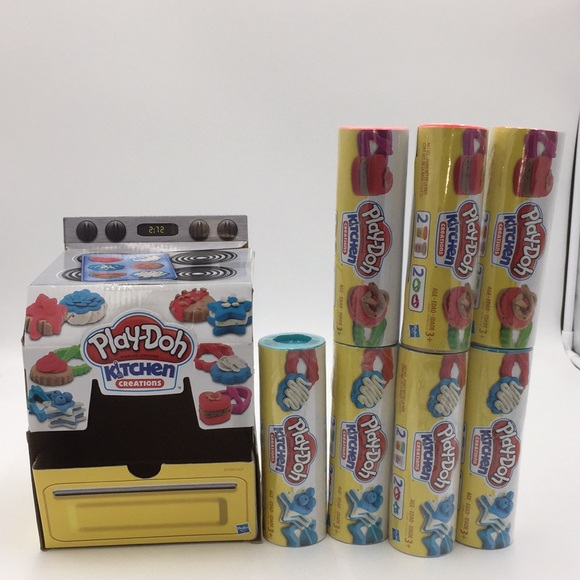 7 Play-Doh Kitchen Creations Case of Cookie Canisters in Retail Display Box - Picture 12 of 12